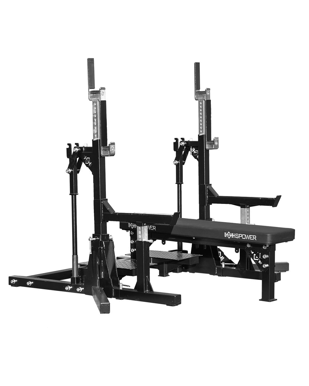 Combo Rack Weight Lifting Bench And Rack Pro Combo Rack Hansu Power